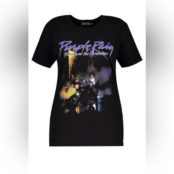 Plus Prince Purple Rain T-Shirt - Picture 9 of 9